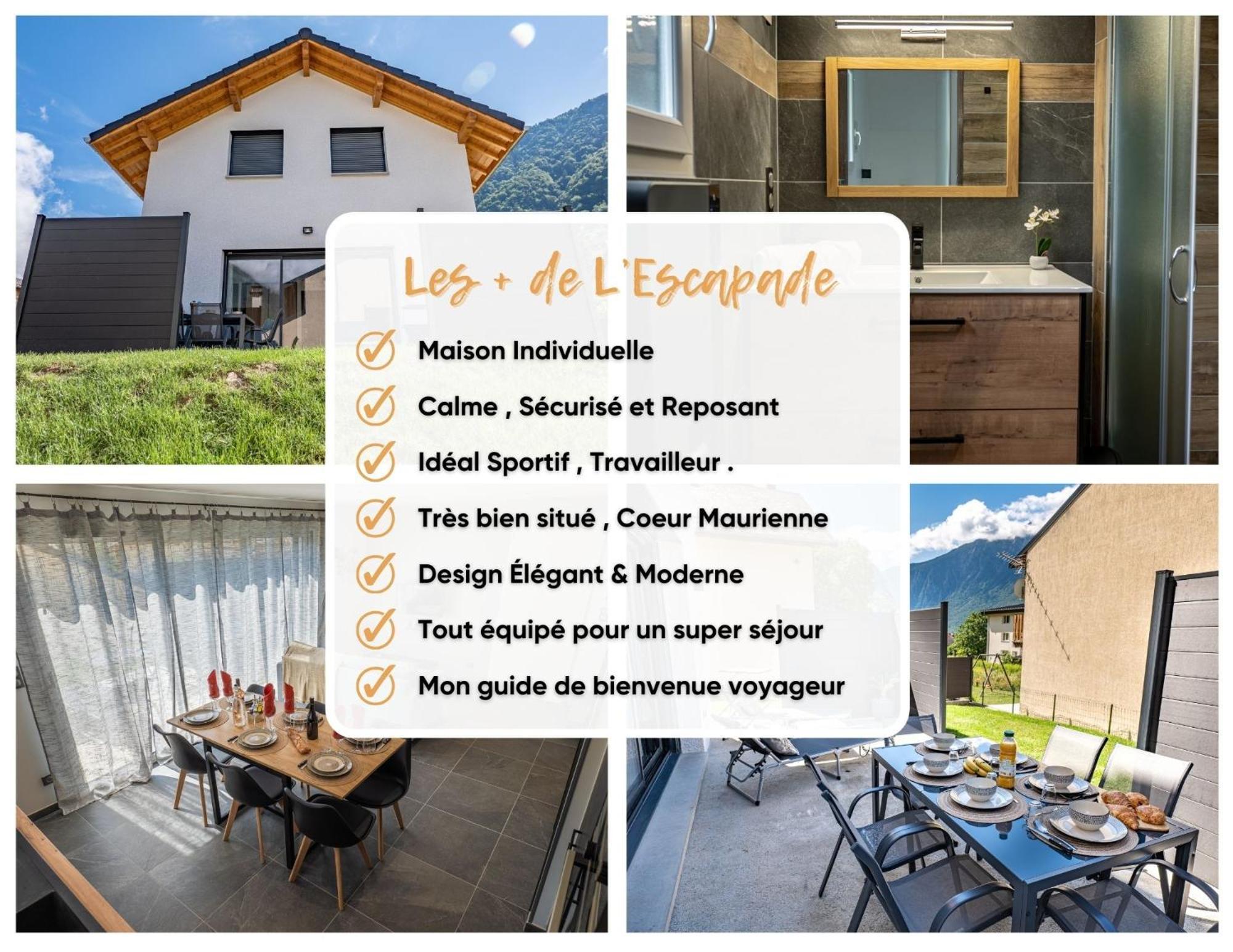 Escapade Mauriennaise Villa Saint Avre la Chambre Dış mekan fotoğraf